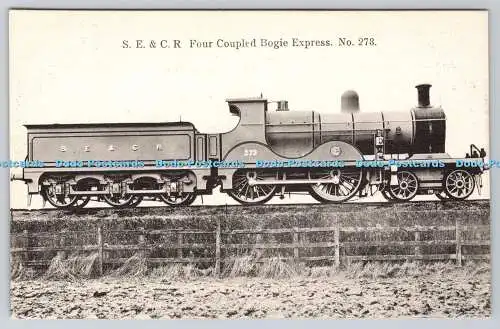 R753265 S E und C R Viergekuppelte Drehgestell-Express Nr. 273 Lokomotive Verlag Amen