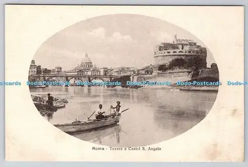 R753383 Roma Tevere e Castel S Angelo Alterocca Terni