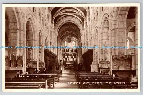 R753440 Buckfast Abbey Church The Interior J Salmon Sevenoaks RP