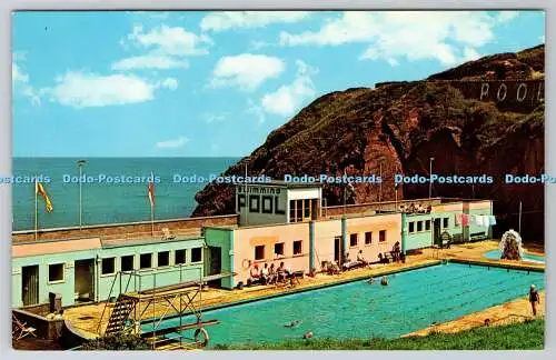 R753501 Isle of Man Peel The Modern Swimming Pool Dexter Canada N P O