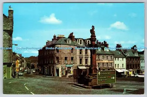 R753510 Jedburgh Market Square Postkarte