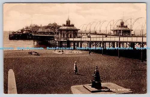 R753532 Brighton West Pier Postkarte