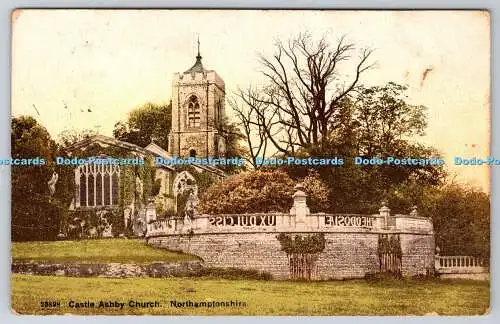 R753565 Northamptonshire Castle Ashby Church The Photochrom London R Harrison 19