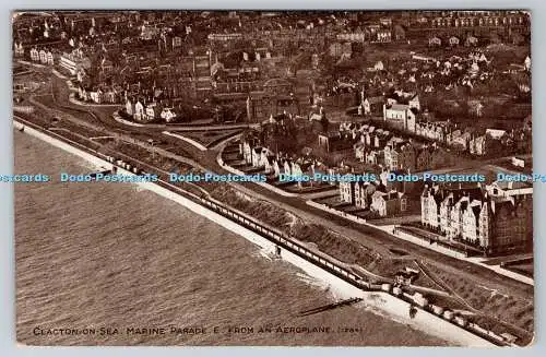 R753574 Clacton on Sea Marine Parade E für ein Flugzeug The Photochrom London Th