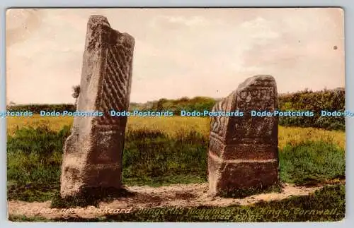 R753726 St Cleer Near Liskeard Dungerth Monument The King of Cornwall F Frith Re