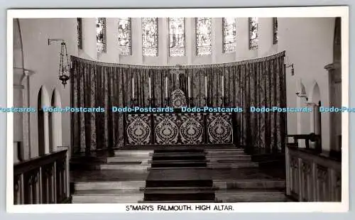 R753745 St Mary Falmouth Hochaltar Postkarte