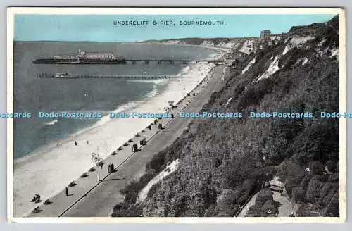 R753762 Bournemouth Undercliff and Pier E T W Dennis