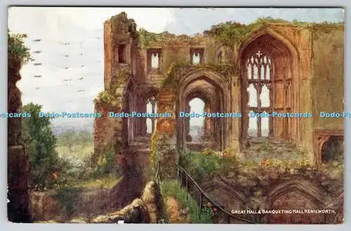 R753815 Kenilworth Great Hall and Banqueting Hall J Salmon Sevenoaks England W W