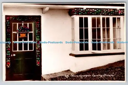 R753839 Clovelly Oberammergau Schnitzerei E A Sweetman Tunbridge Wells RP
