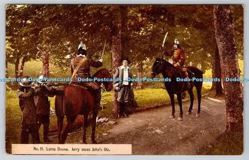 R753862 Lorna Doone Jerry Saves John Life The Photochrom London Albert Armstrong