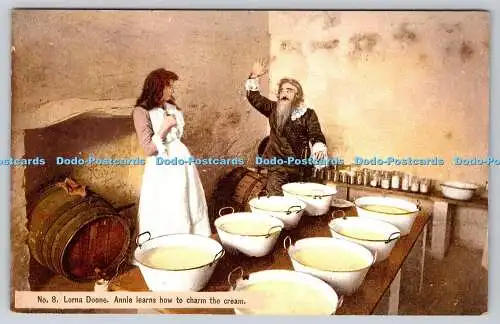 R753866 Lorna Doone Annie lernt, wie man die Creme bezaubert The Photochrom London Al