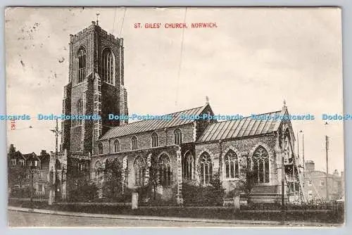 R753871 Norwich St Giles Church 1905