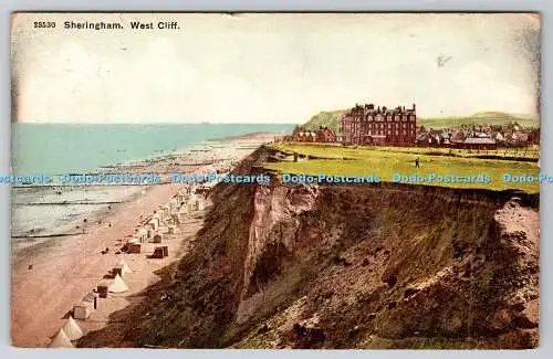 R753905 Sheringham West Cliff The Photochrom 1908