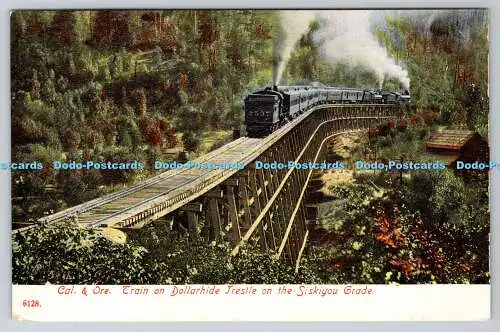 R753929 Cal and Ore Train on Dollarhide Trestle on the Siskyou Grade The PCK Ser