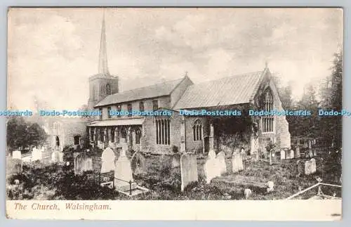 R753936 Walsingham Die Kirche Postkarte