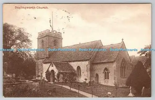 R753973 Daglingworth Church W Dennis Moss The Cecily Series 1915