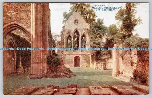 R754009 Valle Crucis Abbey Int Looking W Photochrom Co Ltd Celesque Serie