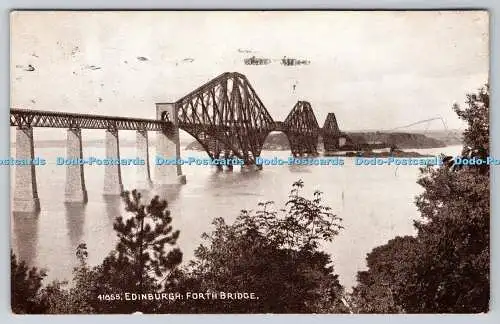 R754089 Edinburgh Forth Bridge Photochrom Co Ltd Sepiatone Serie 1916