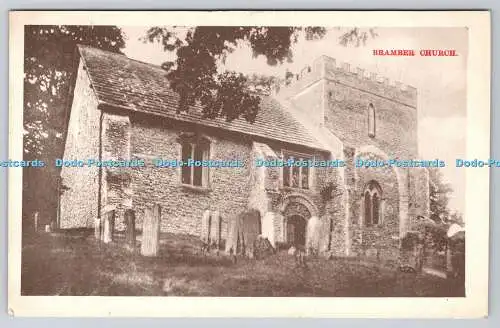 R754148 Sussex Bramber Church P W Morel