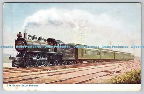 R754227 The Empire State Express Famous American Express Raphael Tuck and Sons O