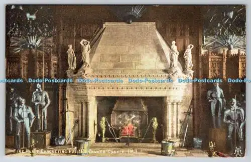 R754243 Edinburgh Castle Bankett Hall Fire Place Alex A Inglis