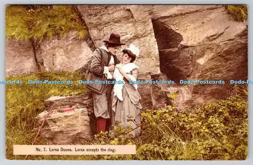 R754249 Lorna Doone Lorna akzeptiert das Ring Photochrom Co Ltd Bilderspiel Nr. 7 R