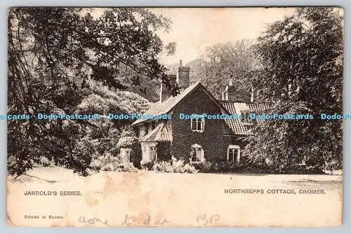 R754250 Cromer Northrepps Cottage Jarrold Serie 1907