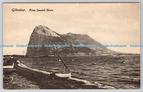 R754255 Gibraltar von Spanish Shore Beanland Malin and Co