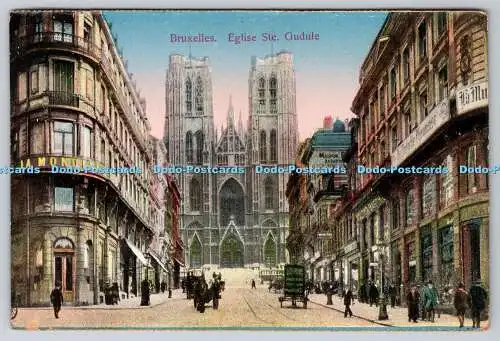 R754266 Bruxelles Eglise Ste Gudule C F Br