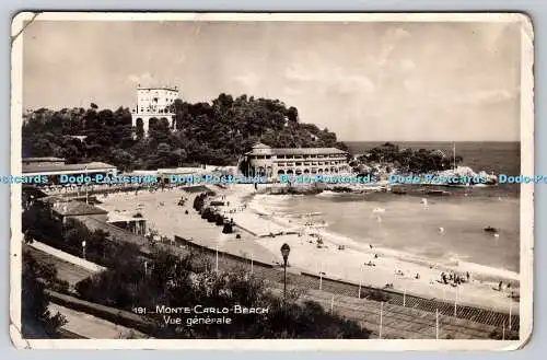 R754270 Monte Carlo Beach Vue Generale La Cigogne 1934