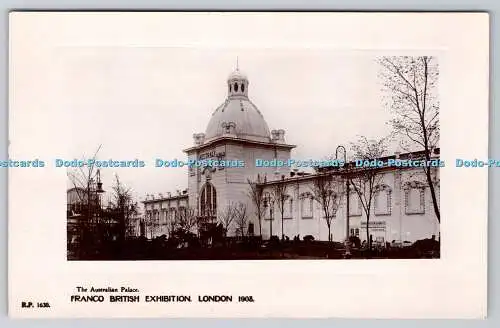 R754389 London The Australian Palace Franco British Exhibition Real Photographic