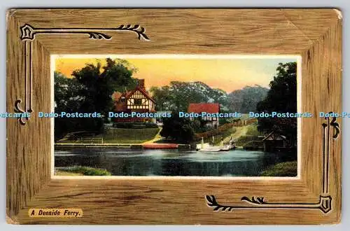 R754545 Eine Deeside Fähre Postkarte