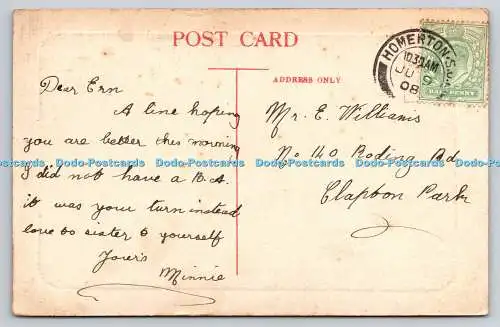 R754594 Die Trittsteine Postkarte 1908