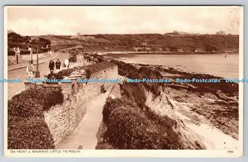 R754606 Falmouth Sea Front und Pendennis Castle