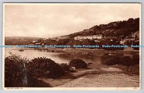 R754609 Malpas River Fal Postkarte