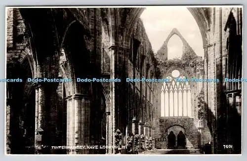 R754616 Tintern Abbey Nave Looking W Photochrom Co Ltd