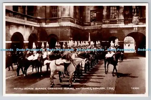 R754637 London Whitehall Royal Horse Guards Wickelwache Valentine and Sons Lt