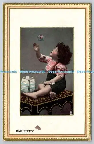 R754677 How Pretty Raphael Tuck and Sons Framed Gem Card 5772