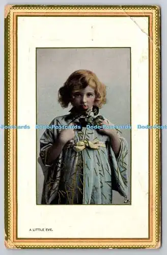 R754750 A Little Eve Raphael Tuck and Sons Framed Gem Glosso Series 5777