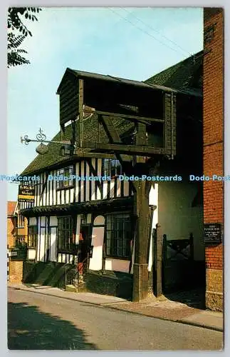 R754959 Woodbridge The Olde Bell and Steelyard Ernest Joye and Co Plastichrome W