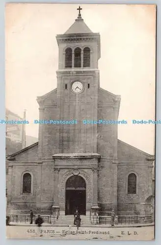 R755542 Paris Eglise Saint Ferdinand E L D L Economie Menagere