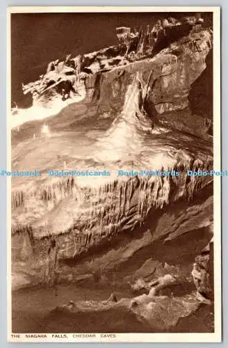 R755565 Cheddar Caves The Niagara Falls A G H Gough