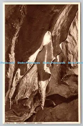 R755579 Cheddar Caves Tropfstein Draperie A G H Gough