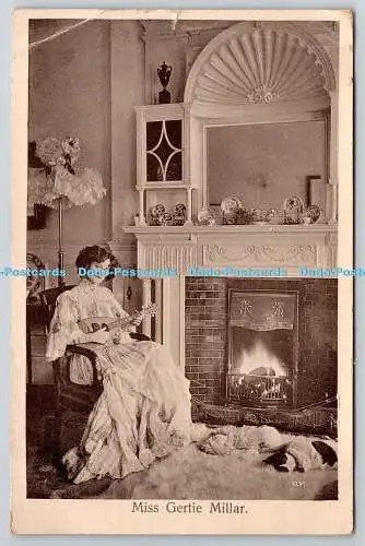 R755648 Miss Gertie Millar W E B London The Favourite Series 1906