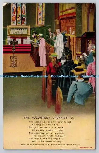 R755651 The Volunteer Organist Bamforth Holmfirth New York Series No 4532 14 PM L