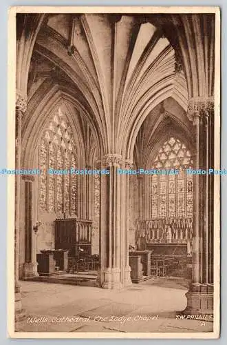 R755686 Wells Cathedral The Lady Chapel T W Phillips