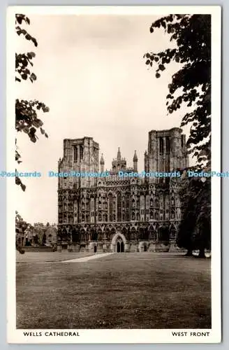 R755719 Wells Cathedral West Front Kenyon of Wellington Dean and Chapter RP