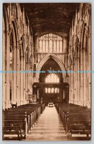 R755733 Cirencester Church The Nave W Dennis Moss The Cecily Series