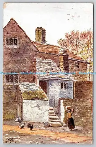 R755755 Heysham The Fisherman Cottage 1907