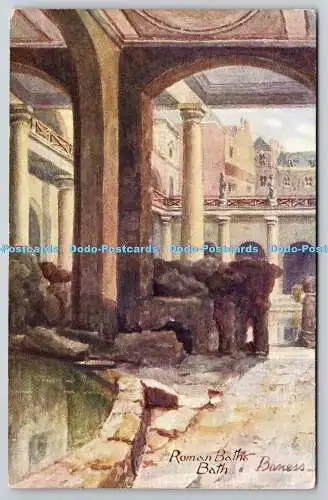 R755776 Bath Roman Baths J W Ruddock Lincoln The Artist Series